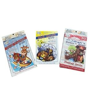 Wonder Kids Interactive DVD Childrens Favorite Bible Stories Lot of 3